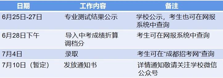 成都市石室·成飞中学2023年特长生招生公告