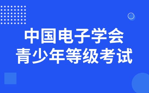 关于2025年中国电子学会青少年等级考试安排的通知